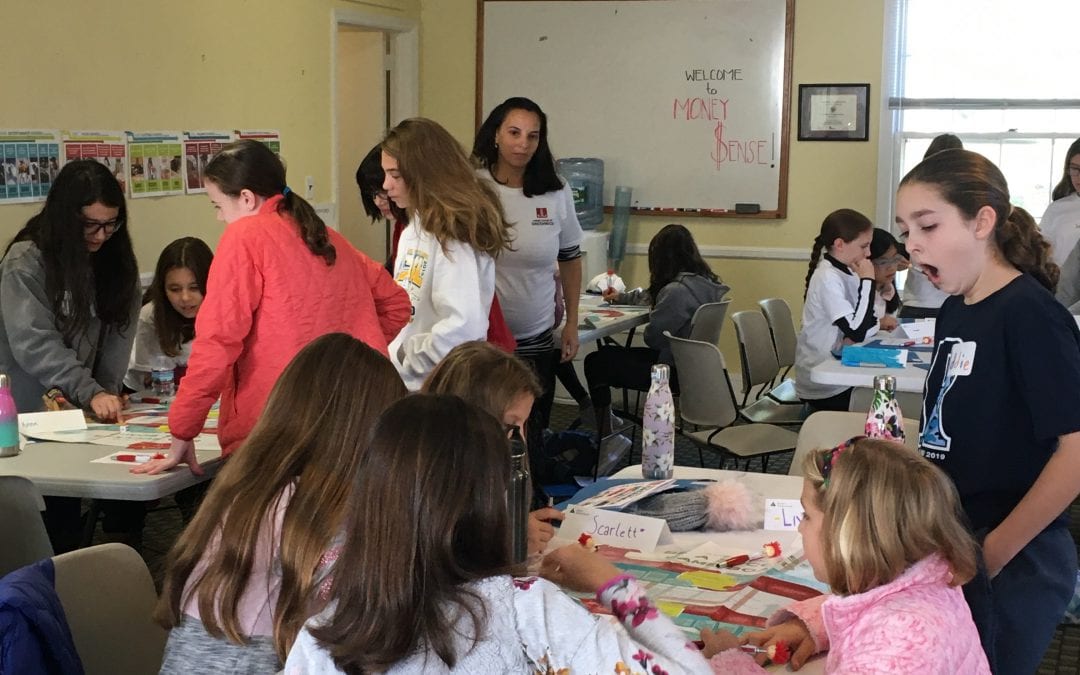 Twenty-five Middle School Girls Attend New Money Sense for Girls Session!