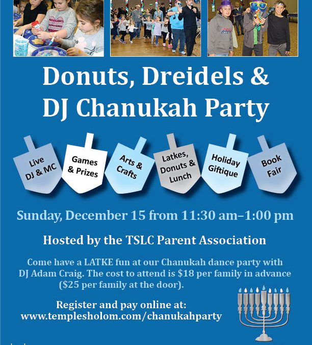 Donuts, Dreidels & DJ Chanukah Celebration