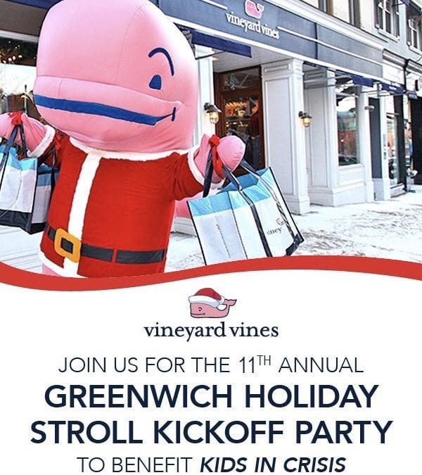 11th Annual Greenwich Holiday Stroll Kickoff Party to benefit Kids In Crisis