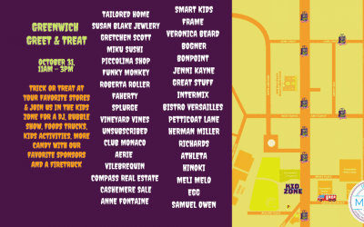 GREENWICH MOMS GREET + TREAT EVENT MAP + MORE DETAILS!