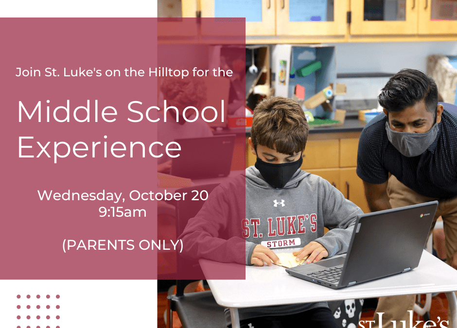 Join St. Luke’s for an Upcoming Open House!