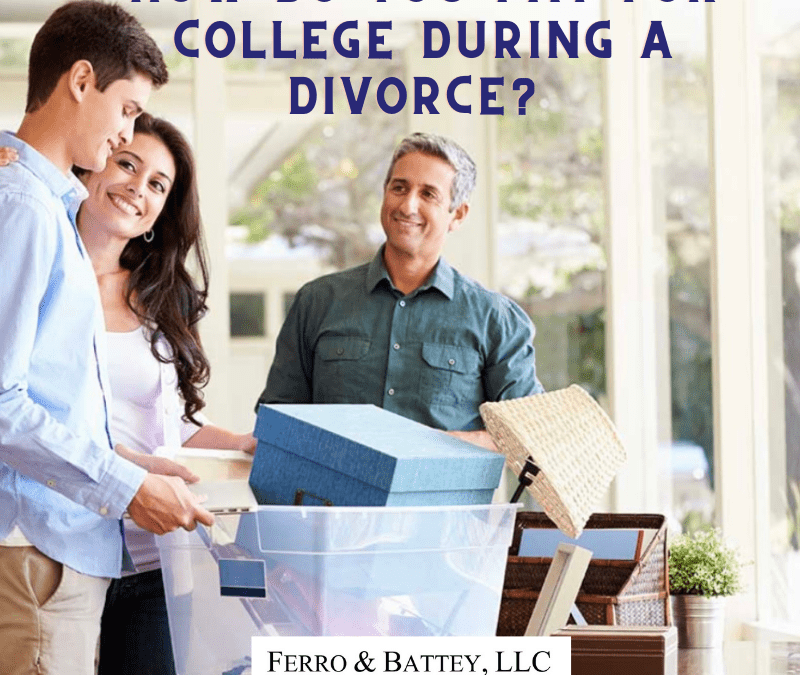 Who Pays for College after a Divorce?