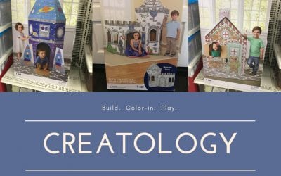 Creatology – Color-In Cardboard “Forts”