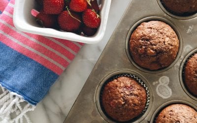 Strawberry Smash Muffins