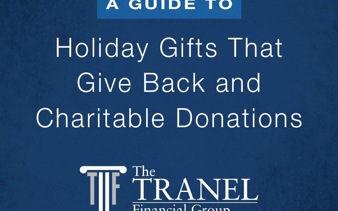 A Guide to Holiday Gifts That Give Back and Charitable Donations