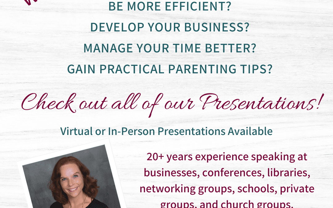 Schedule a Virtual or In-Person Presentation with Jennifer Barnes