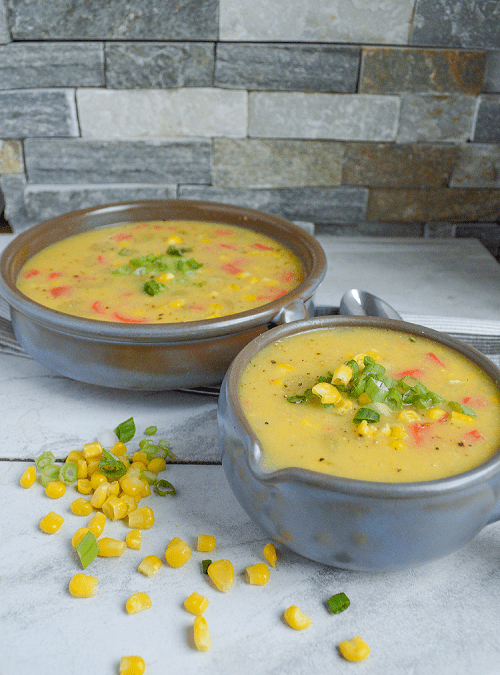 VEGAN CORN CHOWDER