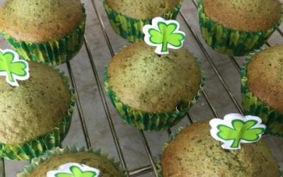 St.Patty’s Day Healthy Cupcakes