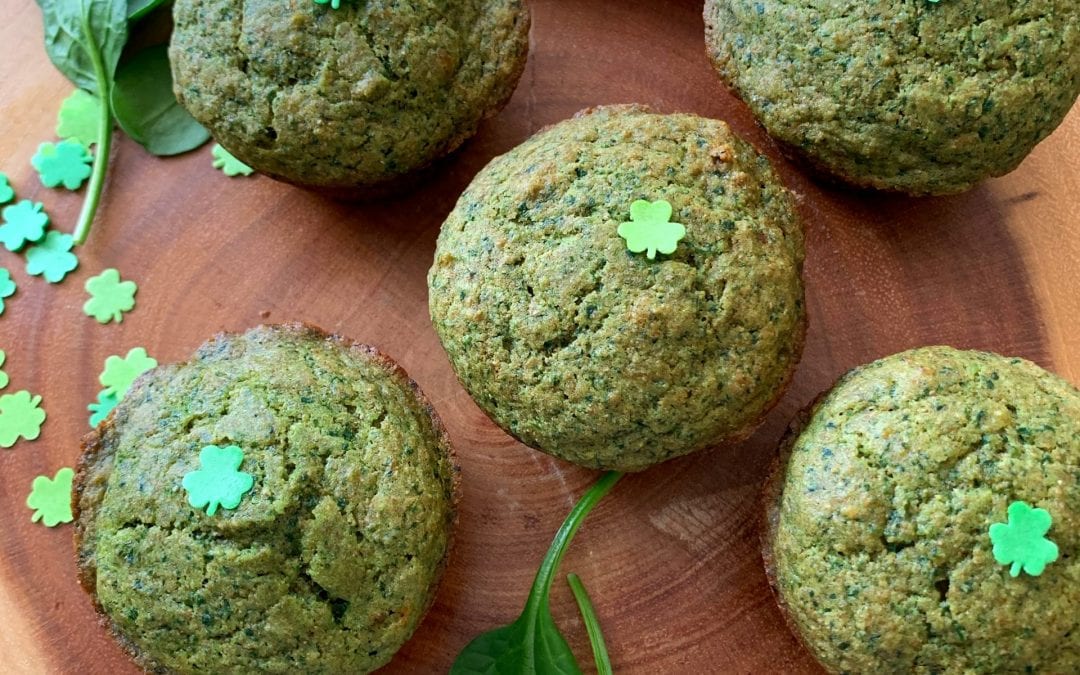 St. Patrick’s Day Spinach Muffins