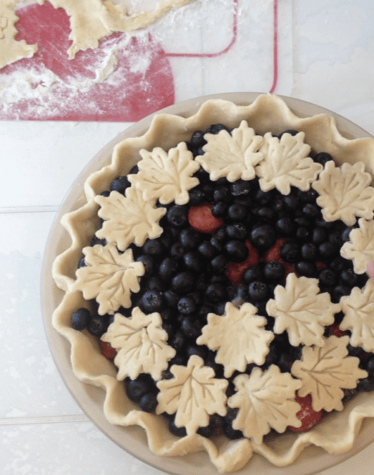 A Go-To Blueberry Pie Recipe for the 4th of July!