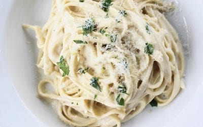 Healthy Alfredo Pasta Recipe!