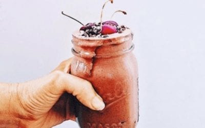 Chocolate Cherry Smoothie!