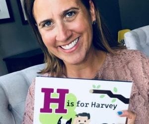 Meet A Mom – Meet Julie Beasley, Author of “H Is For Harvey”