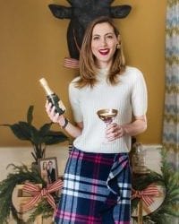 Eva Amurri Martino’s Christmas Champagne Cocktail