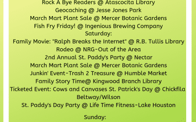 Weekend Round Up: 3/15