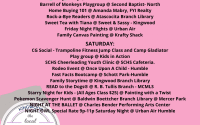 WEEKEND ROUND UP: 1/24