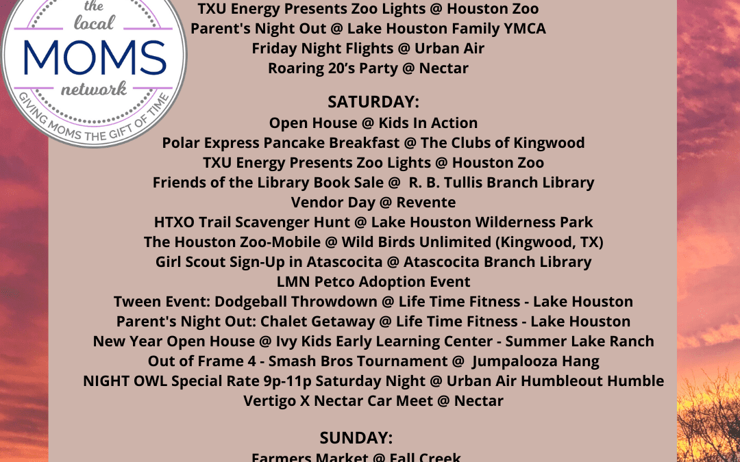 WEEKEND ROUND UP 1/10-1/12