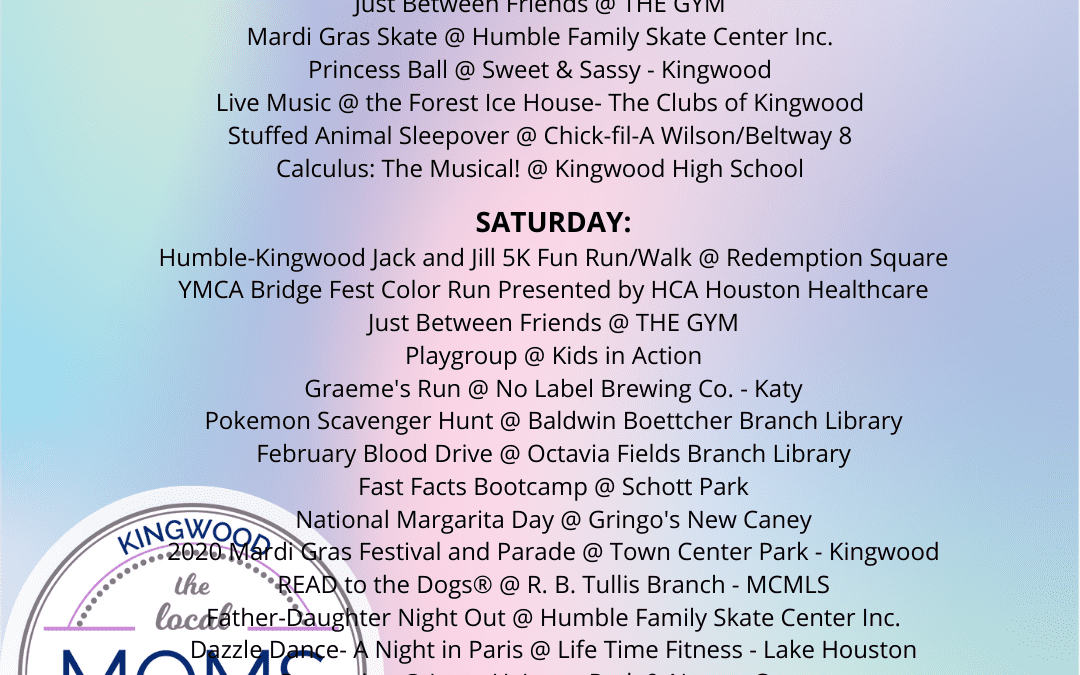 WEEKEND ROUND UP: 2/21