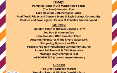 Weekend Round Up: 10/16-10/18