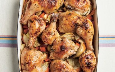 Rosh Hashanah Recipe: Roast Chicken with Thyme & Honey