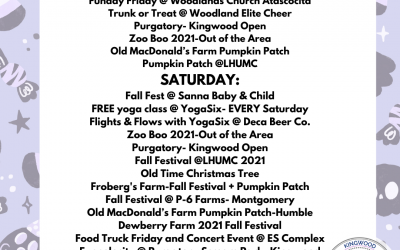 WEEKEND ROUND UP: 10/15-10/17