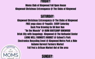WEEKEND ROUND UP: 11/5-11/7
