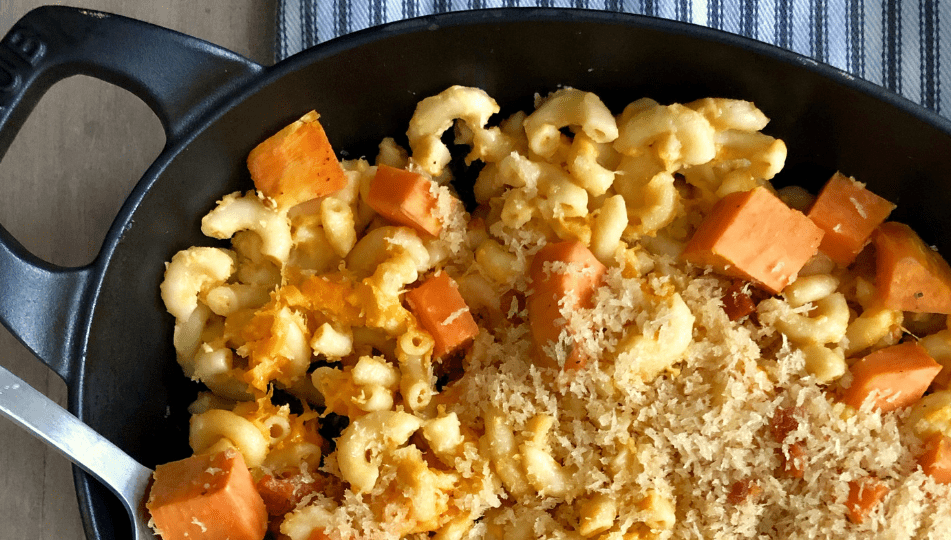 Butternut Squash Macaroni & Cheese from Anna Gass