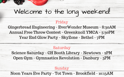 Welcome to the Last Weekend of 2018 (and some New Years Ideas for Kids)