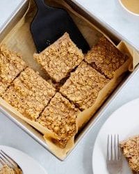 An Easy Baked Oatmeal Eggnog Recipe