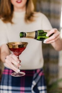 Eva Amurri Martino’s Christmas Champagne Cocktail