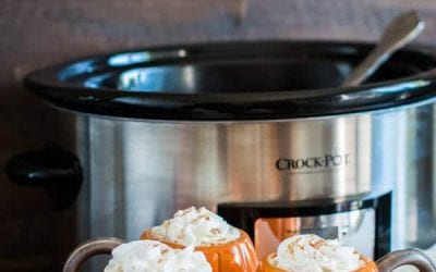 Slow Cooker Pumpkin Spice Lattes
