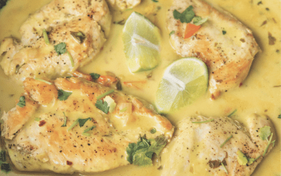 Easy Dinner: Keto Coconut Lime Chicken