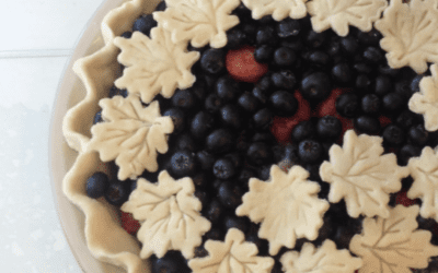 A Go-To Blueberry Pie Recipe for the 4th of July!