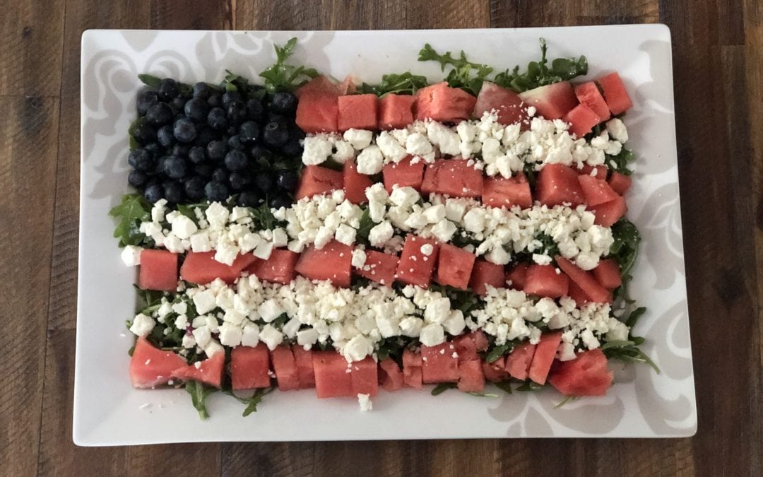 Fun & Festive Flag Salad