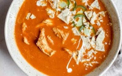 Weeknight Chicken Tortilla Soup!