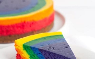 Rainbow Cheesecake Recipe!
