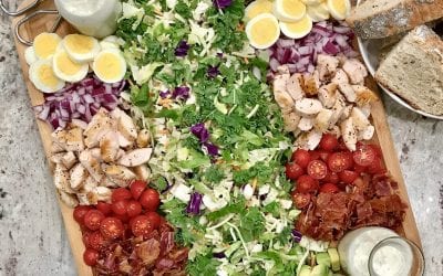 Cobb Salad Board by the Baker Mama!