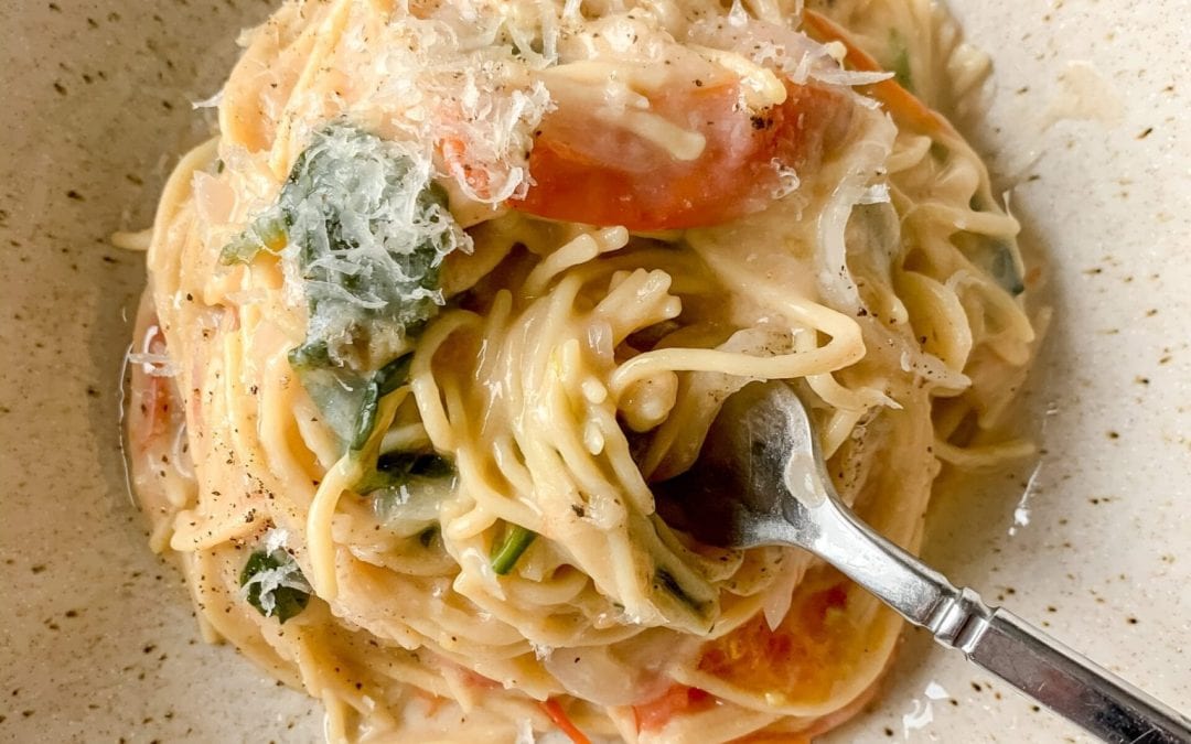 Easy Dinner: One-Pan Skillet Spaghetti