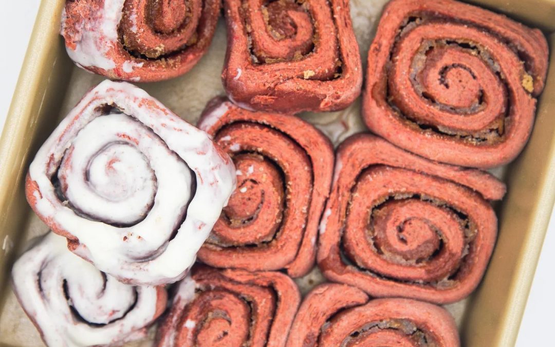 Red Velvet Cinnamon Rolls