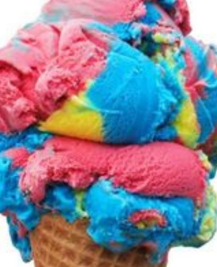 ice cream - superman