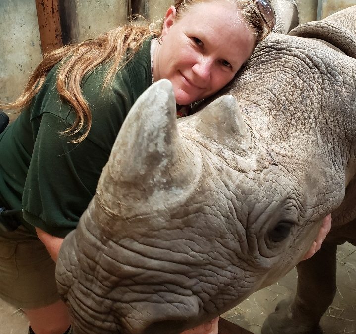 Meet a Mom: Kim Hernandez, Zookeeper at Potter Park Zoo