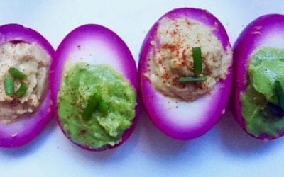 Joy Bauer’s “Pretty in Pink” Deviled Eggs!