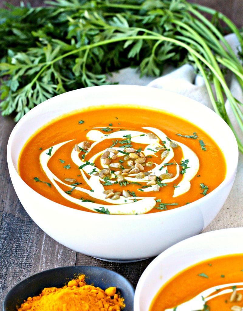 Carrot Turmeric Soup