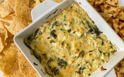 Easy Spinach and Artichoke Dip