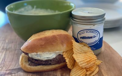 Filet Mignon Sandwich with Horseradis