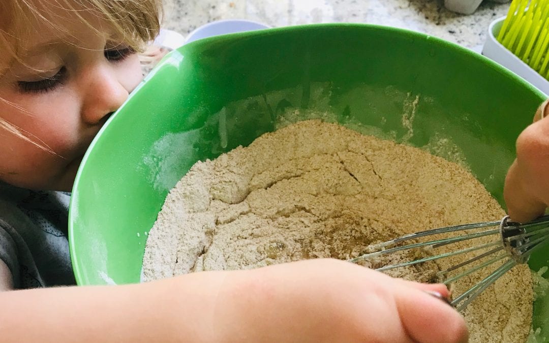Baking Banana Bread with a Toddler!
