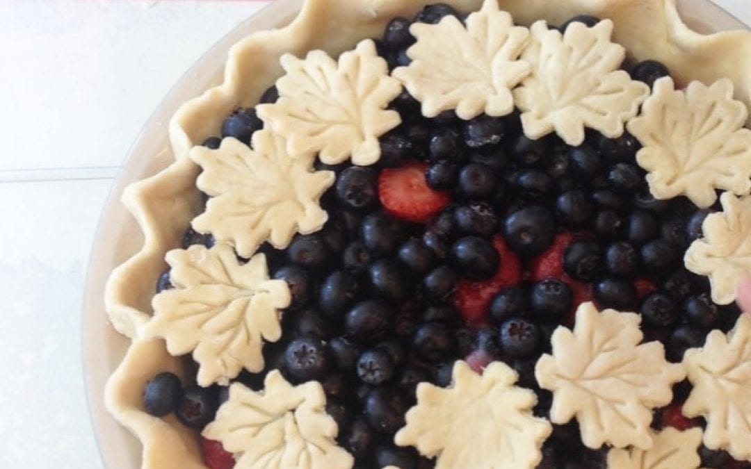 Blueberry Pie Recipe for the 4th of July!