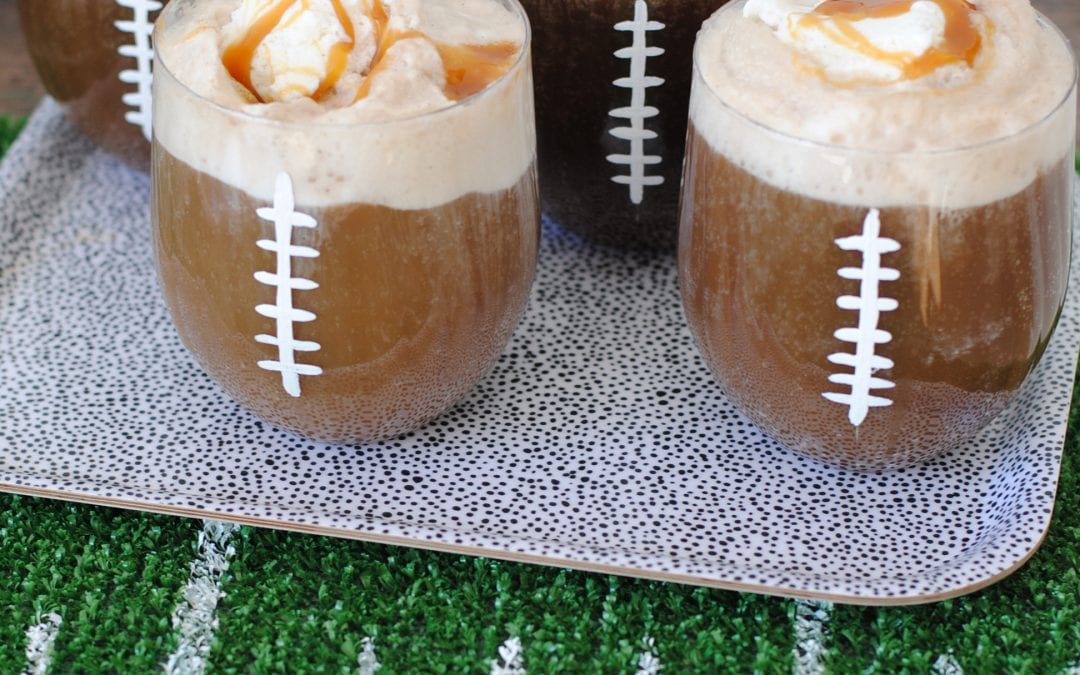 A Super Bowl Spin On Root Beer Floats