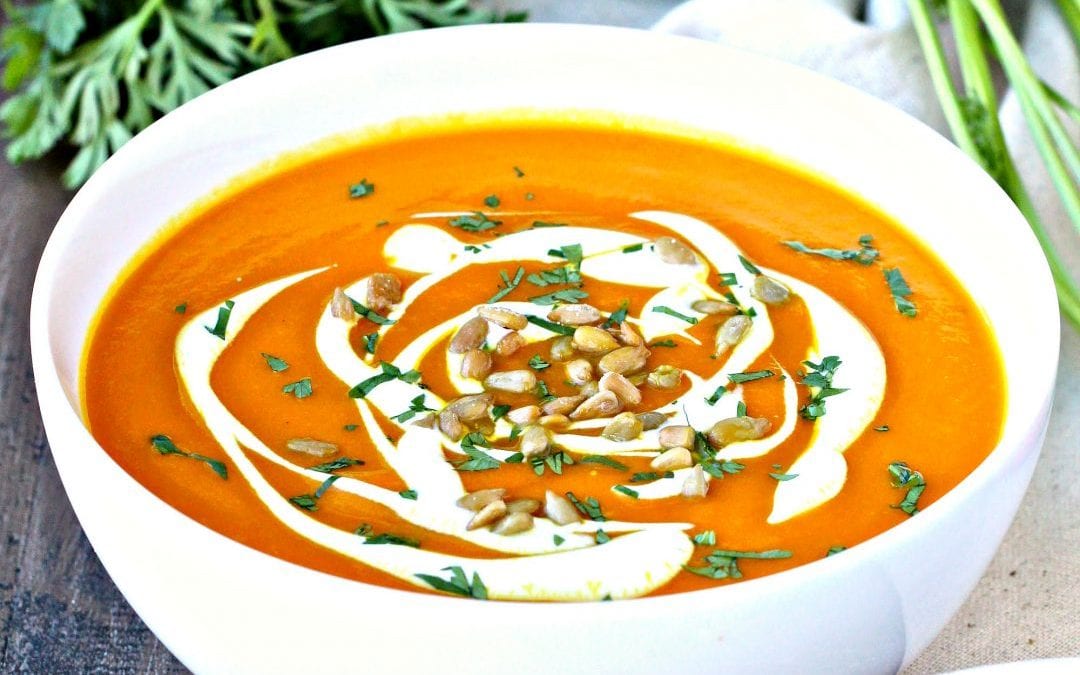 Immunity-Boosting Carrot Turmeric Soup