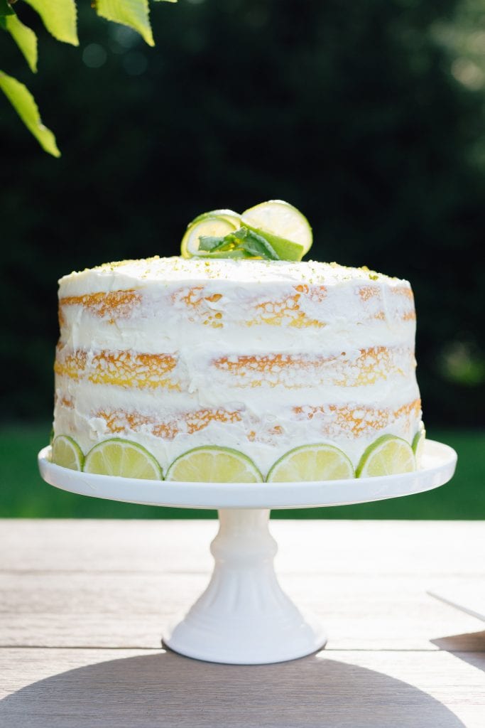 Host to Perfection’s Naked Lime Cake